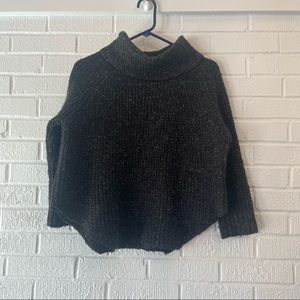 Free People Cropped Turtleneck sweater